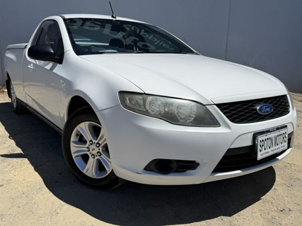 2010 Ford Falcon FG (LPG) White 4 Speed Auto Seq Sportshift Utility image