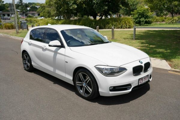 2011 BMW 118d F20 Sport Line White 8 Speed Automatic Hatchback image