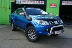 Image for 2016 Mitsubishi Triton MQ MY16 GLS Double Cab Blue 5 Speed Sports Automatic Utility