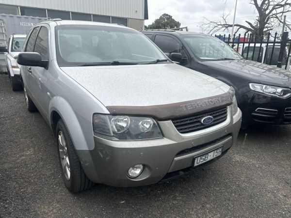 2007 Ford Territory SY TX (RWD) Silver 4 Speed Auto Seq Sportshift Wagon image