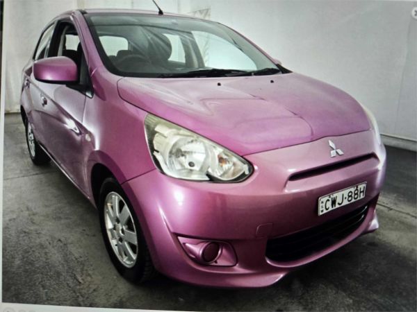2014 Mitsubishi Mirage Hatchback LA MY14 ES image