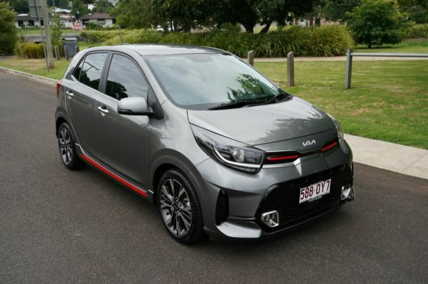 2023 Kia Picanto JA MY23 GT-Line (pe) Grey 4 Speed Automatic Hatchback image