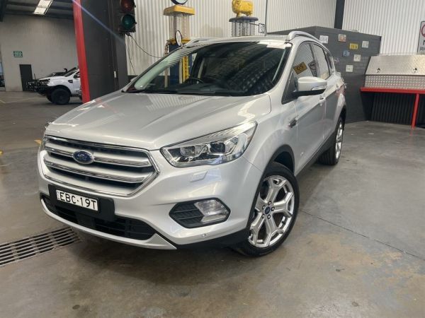 2017 Ford Escape ZG MY18 Titanium (AWD) Silver 6 Speed Automatic SUV image