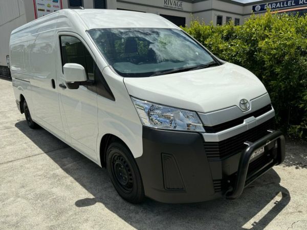 2021 Toyota HiAce GDH320R High Roof Super LWB White 6 Speed Sports Automatic Van image