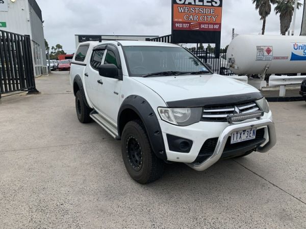 2012 Mitsubishi Triton MN MY12 GLX (4x4) White 4 Speed Automatic 4x4 Double Cab Utility image