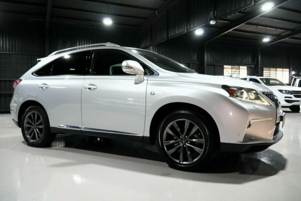 2012 Lexus RX GYL15R MY12 RX450h F Sport Silver 6 Speed Constant Variable Wagon Hybrid image