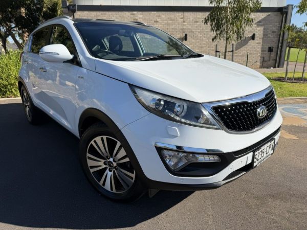 2015 Kia Sportage SL SERIES 2 MY1 Platinum (AWD) White 6 Speed Automatic Wagon image