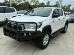 Image for 2019 Toyota Hilux GUN126R SR Double Cab White 6 Speed Sports Automatic Utility