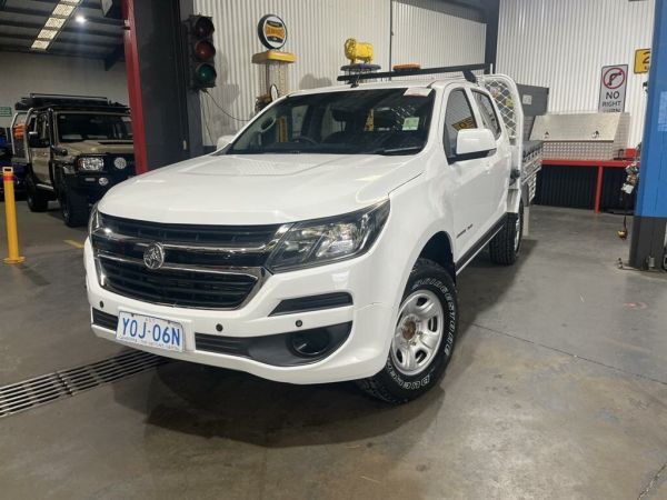 2020 Holden Colorado RG MY20 LS (4x4) White 6 Speed Automatic Crew Cab Chassis image