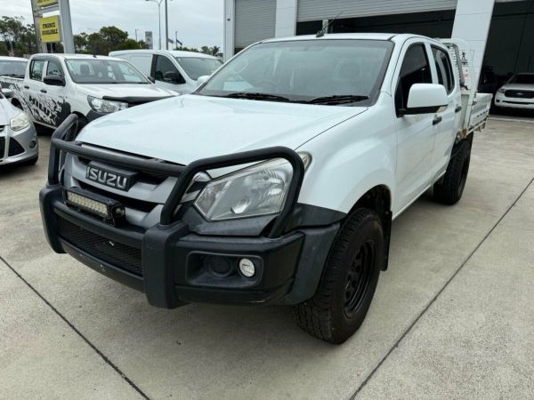 2019 Isuzu D-MAX MY19 SX Crew Cab White 6 Speed Sports Automatic Cab Chassis image