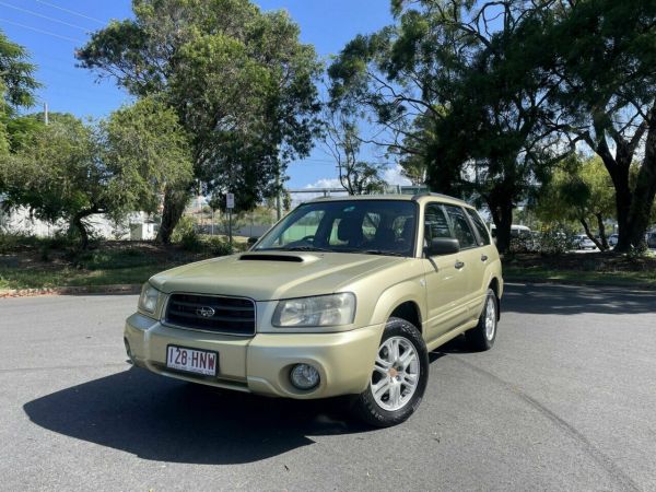 2004 Subaru Forester 79V MY04 XT AWD Luxury Gold 5 Speed Manual Wagon image