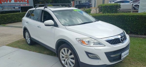 2010 Mazda CX-9 10 Upgrade Grand Touring White 6 Speed Auto Activematic Wagon image
