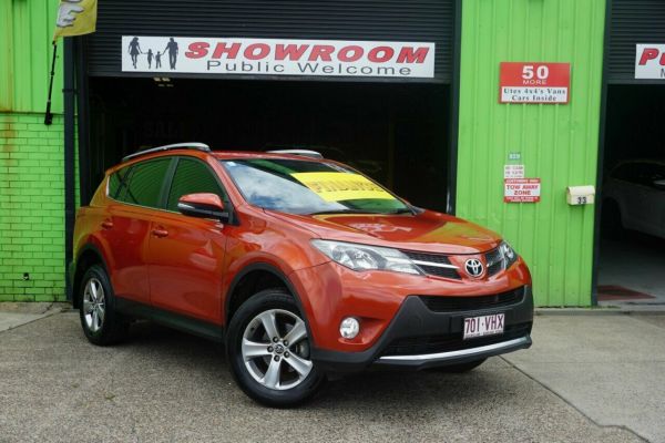 2014 Toyota RAV4 ASA44R MY14 GXL AWD Orange 6 Speed Sports Automatic Wagon image