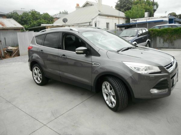 2013 Ford Kuga TF Titanium (AWD) Grey 6 Speed Automatic Wagon image
