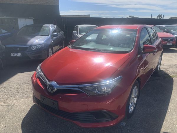 2015 Toyota Corolla ZRE182R MY15 Ascent Red 7 Speed CVT Auto Sequential Hatchback image