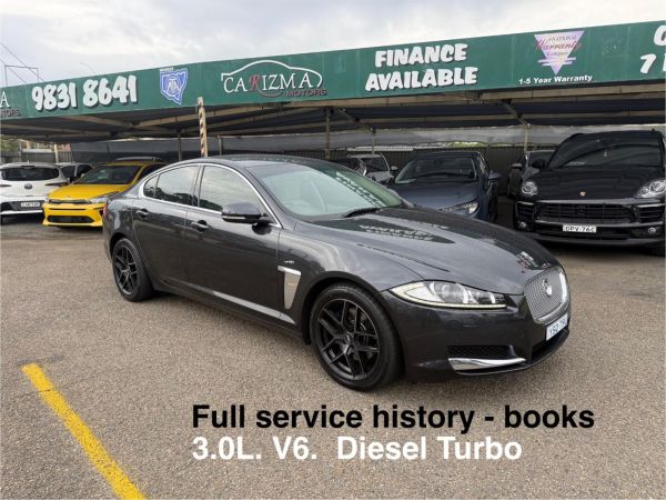 2012 JAGUAR XF 4D SEDAN MY12 3.0D LUXURY image