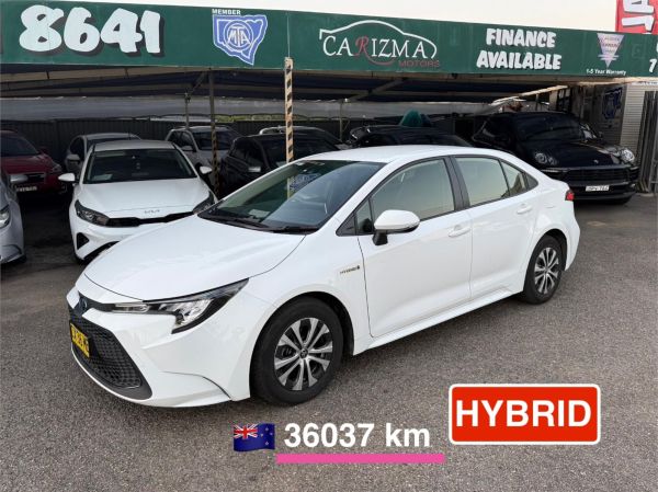 2020 TOYOTA COROLLA 4D SEDAN ZWE211R ASCENT SPORT HYBRID image