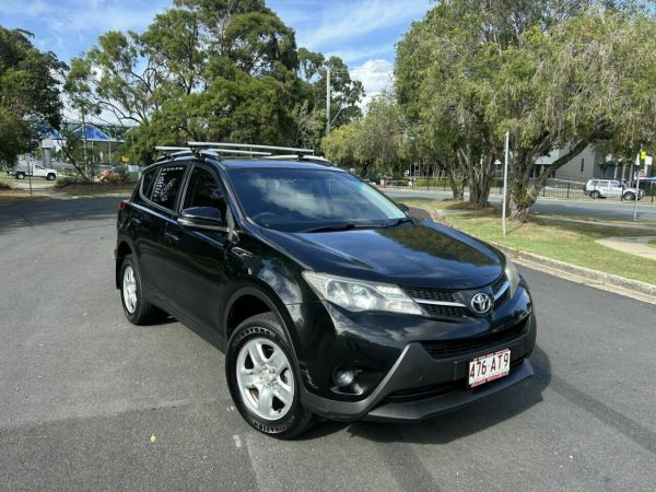 2015 Toyota RAV4 ASA44R GX AWD Black 6 Speed Sports Automatic Wagon image