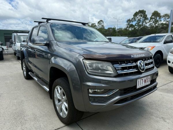 2016 Volkswagen Amarok 2H MY17 TDI550 4MOTION Perm Ultimate Grey 8 Speed Automatic Utility image
