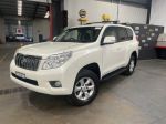 Image for 2012 Toyota Landcruiser Prado KDJ150R 11 Upgrade Altitude (4x4) White 5 Speed Sequential Auto Wagon