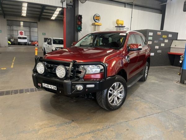 2015 Ford Everest UA Trend Maroon 6 Speed Automatic SUV image