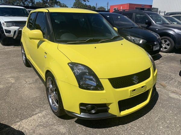 2009 Suzuki Swift EZ 07 Update Sport Yellow 5 Speed Manual Hatchback image