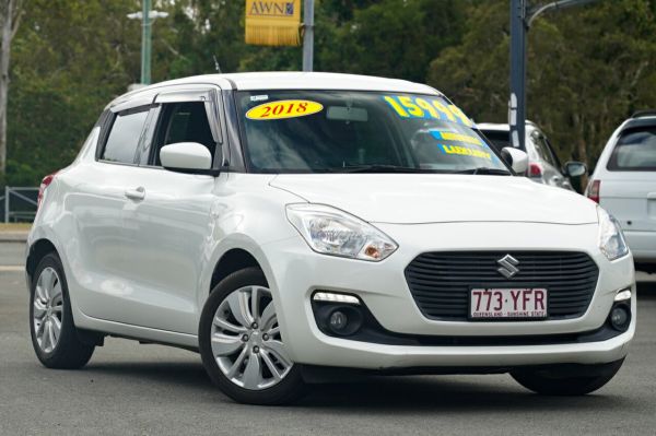 2018 Suzuki Swift AZ GL Navigator White 1 Speed Constant Variable Hatchback image