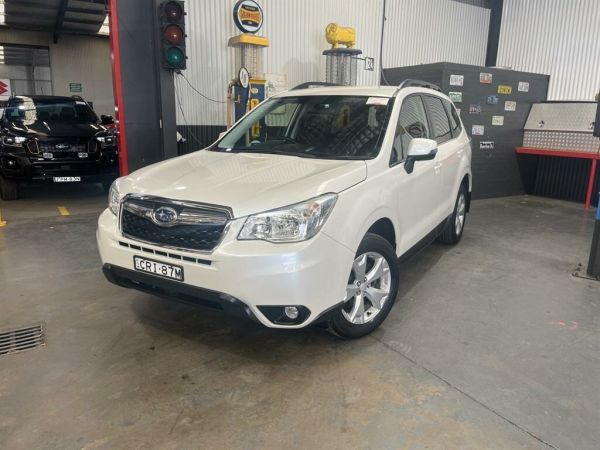 2014 Subaru Forester MY14 2.5I-L White Continuous Variable Wagon image