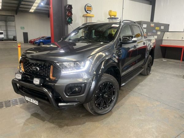 2021 Ford Ranger PX MkIII MY21.25 Wildtrak X 2.0 (4x4) Black 10 Speed Automatic Double Cab Pick Up image