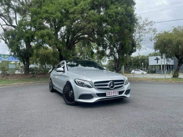 2017 Mercedes-Benz C-Class W205 807+057MY C250 9G-Tronic Silver 9 Speed Sports Automatic Sedan image