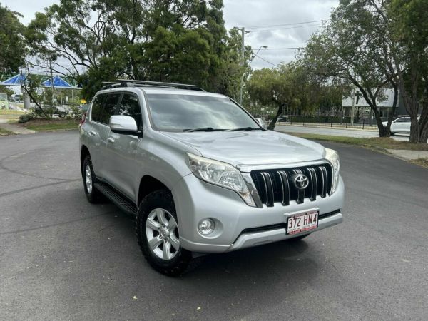 2014 Toyota Landcruiser Prado KDJ150R MY14 GXL Silver 5 Speed Sports Automatic Wagon image