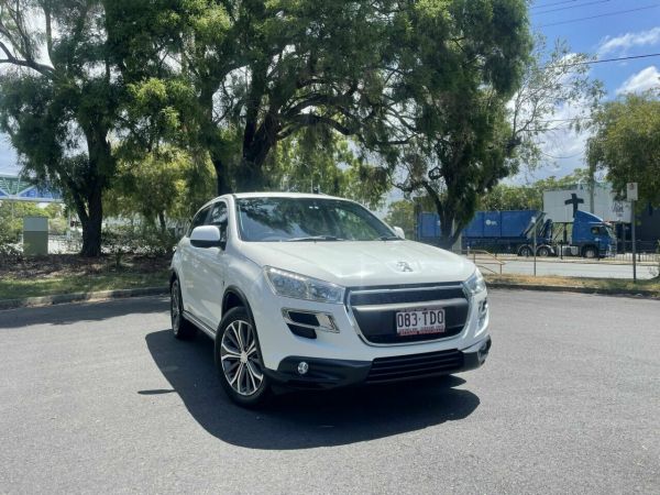 2012 Peugeot 4008 MY12 Active 2WD White 6 Speed Constant Variable Wagon image