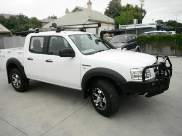 2007 Ford Ranger PJ 07 Upgrade XL (4x4) White 5 Speed Manual Dual Cab Chassis image