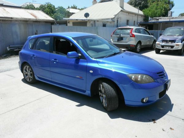 2005 Mazda 3 BK SP23 Blue 5 Speed Manual Hatchback image