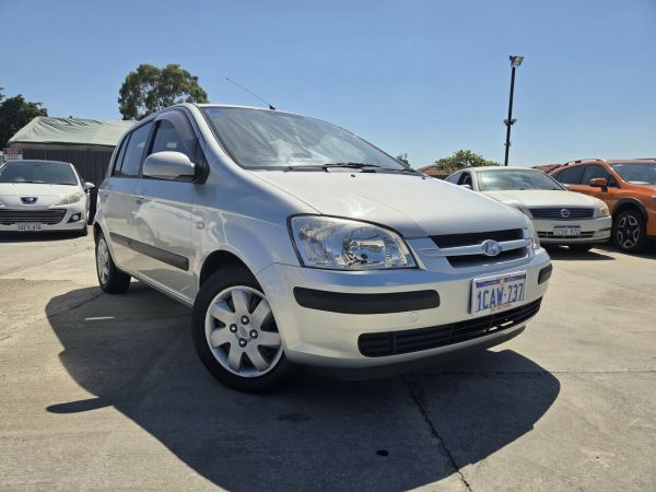 2005 Hyundai Getz TB MY05 GL Silver 5 Speed Manual Hatchback image