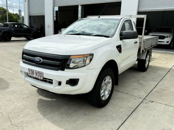 2015 Ford Ranger PX XL Hi-Rider White 6 Speed Sports Automatic Cab Chassis image