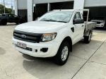Image for 2015 Ford Ranger PX XL Hi-Rider White 6 Speed Sports Automatic Cab Chassis