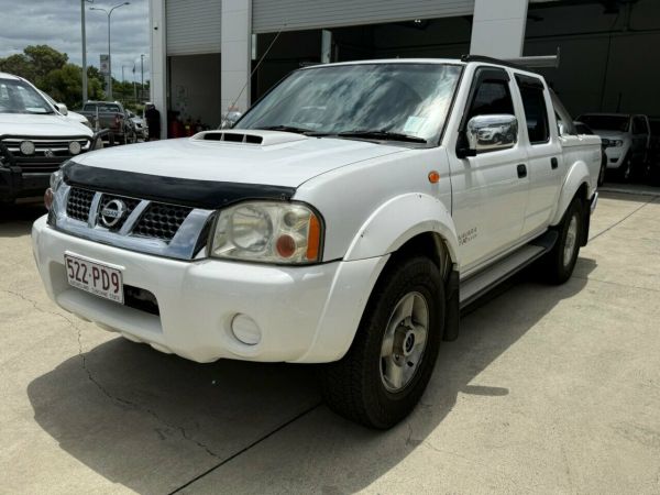 2013 Nissan Navara D22 S5 ST-R White 5 Speed Manual Utility image