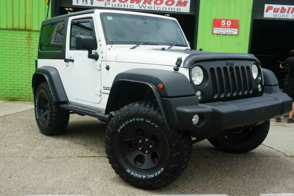 2018 Jeep Wrangler JK MY18 Sport White 5 Speed Automatic Softtop image