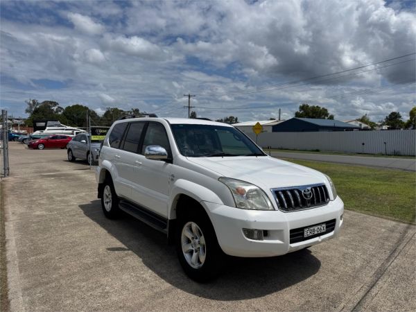 2008 TOYOTA LANDCRUISER 4D WAGON KDJ120R 07 UPGRADE PRADO GXL (4x4) image