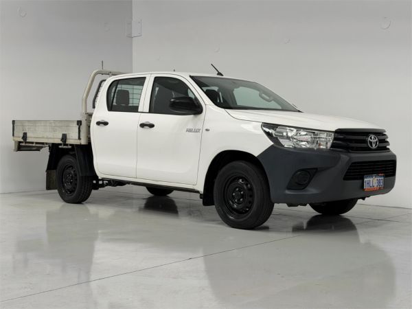2017 TOYOTA HILUX DUAL CAB UTILITY TGN121R MY17 WORKMATE image