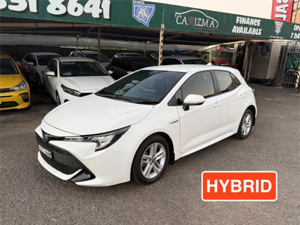 2019 TOYOTA COROLLA 5D HATCHBACK ZWE211R ASCENT SPORT HYBRID image