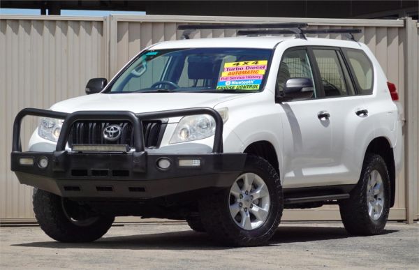 2012 TOYOTA LANDCRUISER 4D WAGON KDJ150R 11 UPGRADE PRADO GX (4x4) image