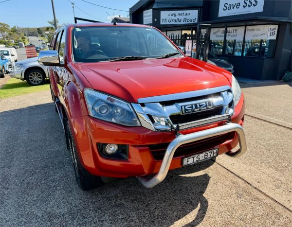 2016 ISUZU D-MAX CREW CAB UTILITY TF MY15 LS-U HI-RIDE (4x4) image