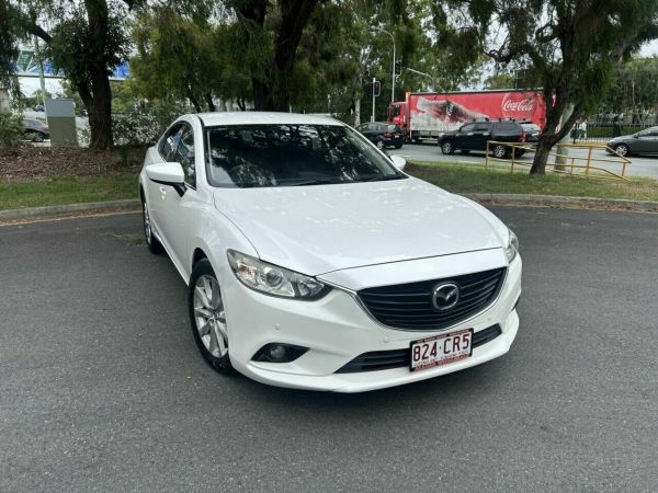 2013 Mazda 6 GJ1021 Touring SKYACTIV-Drive White 6 Speed Sports Automatic Sedan image
