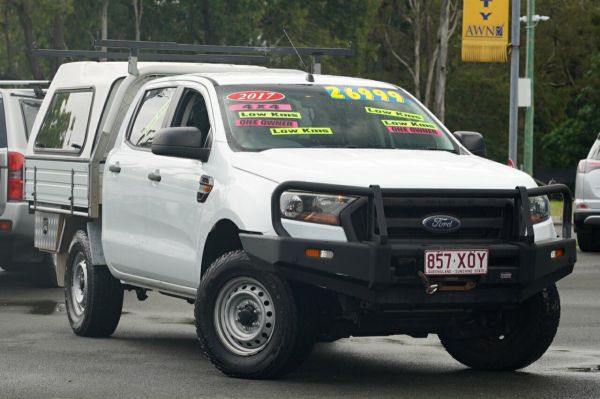 2017 Ford Ranger PX MkII 2018.00MY XL White 6 Speed Sports Automatic Double Cab image