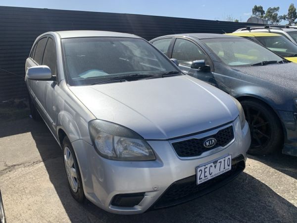 2010 Kia Rio JB MY10 S Silver 4 Speed Automatic Hatchback image