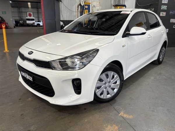 2018 Kia Rio YB MY18 S White 4 Speed Automatic Hatchback image