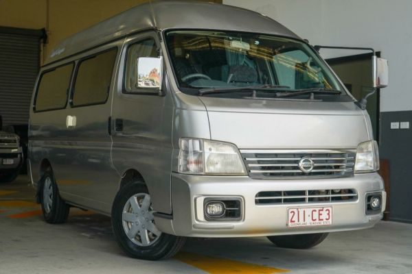 2002 Nissan Caravan IMPORT Silver Campervan image