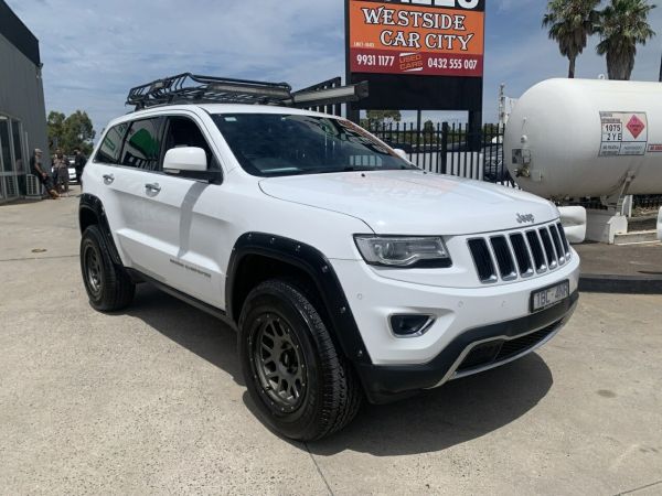 2014 Jeep Grand Cherokee WK MY14 Limited (4x4) White 8 Speed Automatic Wagon image